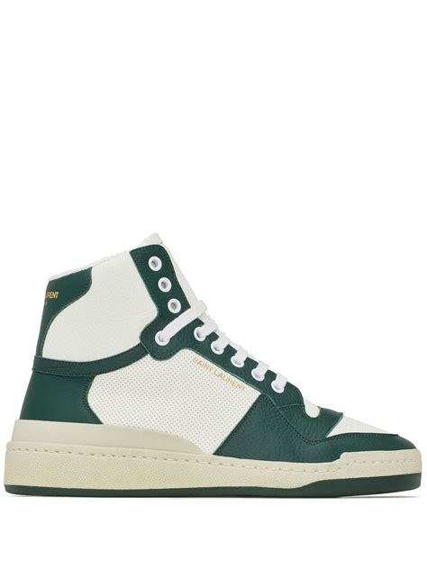 yves saint laurent high top sneakers|saint laurent sneakers sale.